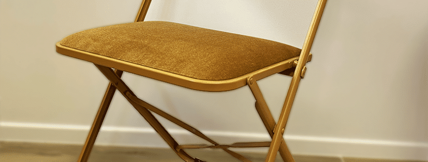 Chaisor chaise pliante caramel - collection pop up