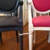 Element de liaison pour chaise empilable